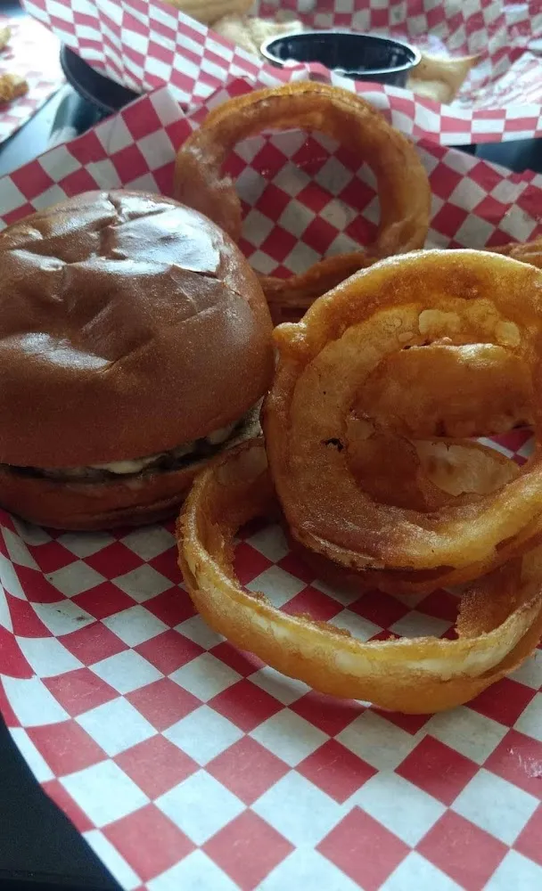 Mushroom and Swiss Burger